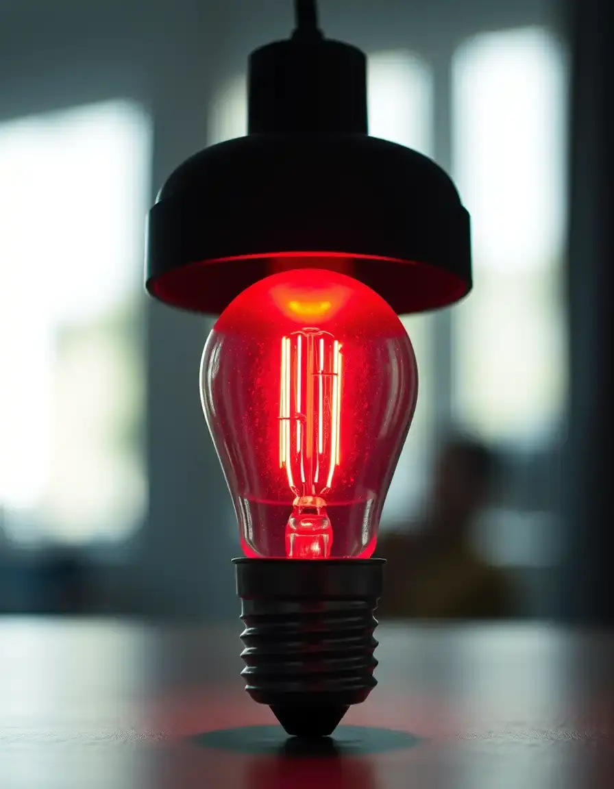 Lampadina a infrarossi per mantenere i piatti caldi in cucina