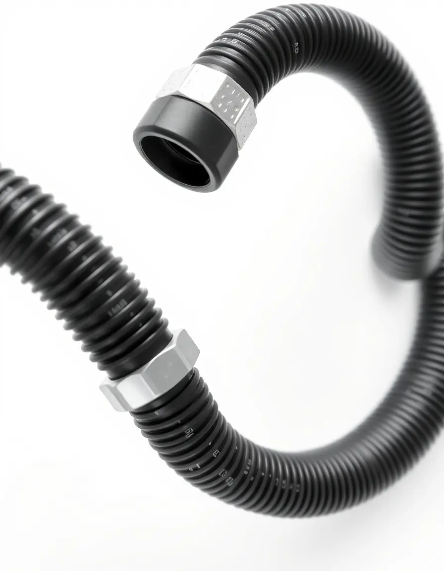 Tubo flessibile per gas in gomma di alta qualità
