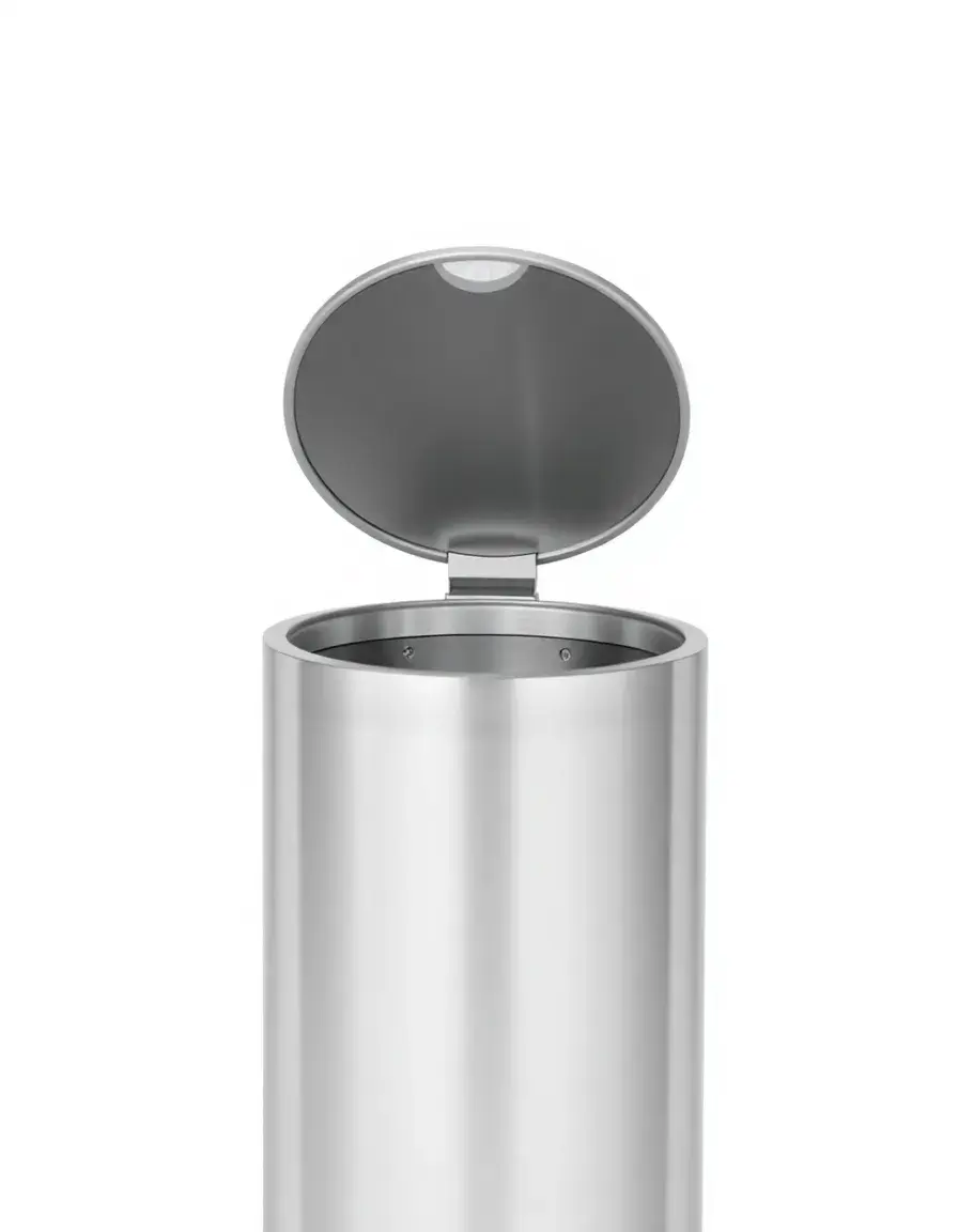 Pattumiera automatica con sensore in acciaio inox