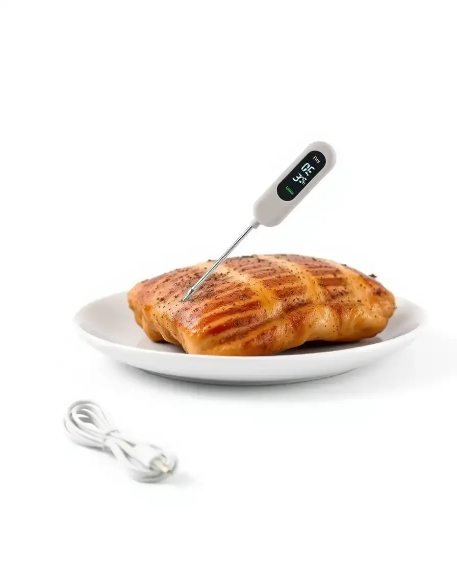 Termometro digitale wireless per carne con sonda e monitoraggio remoto