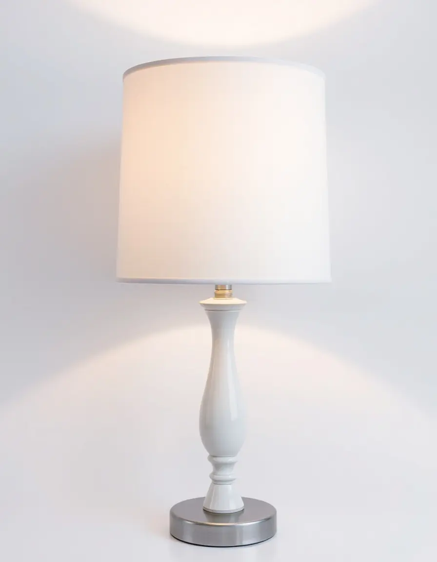 Paralume in tessuto bianco diffusore per lampadari cucina
