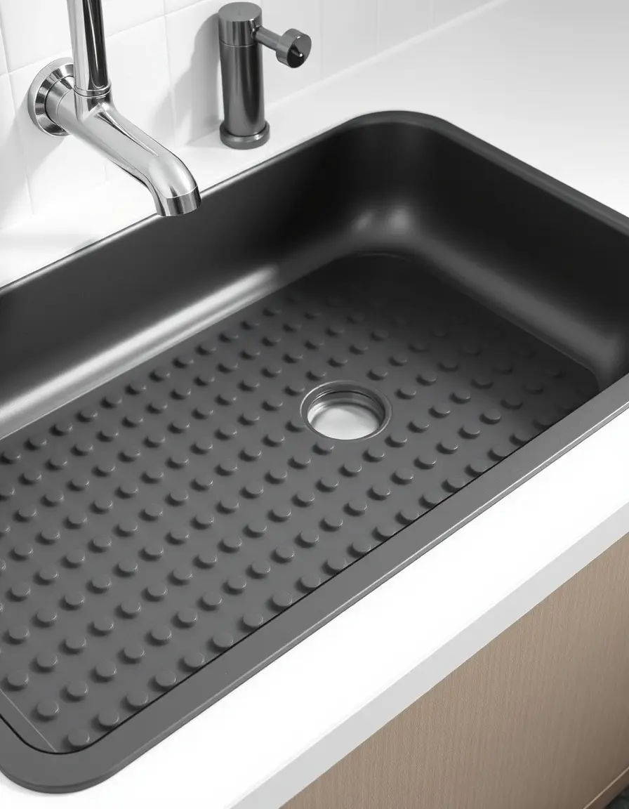 Tappetino protettivo in silicone per lavello cucina