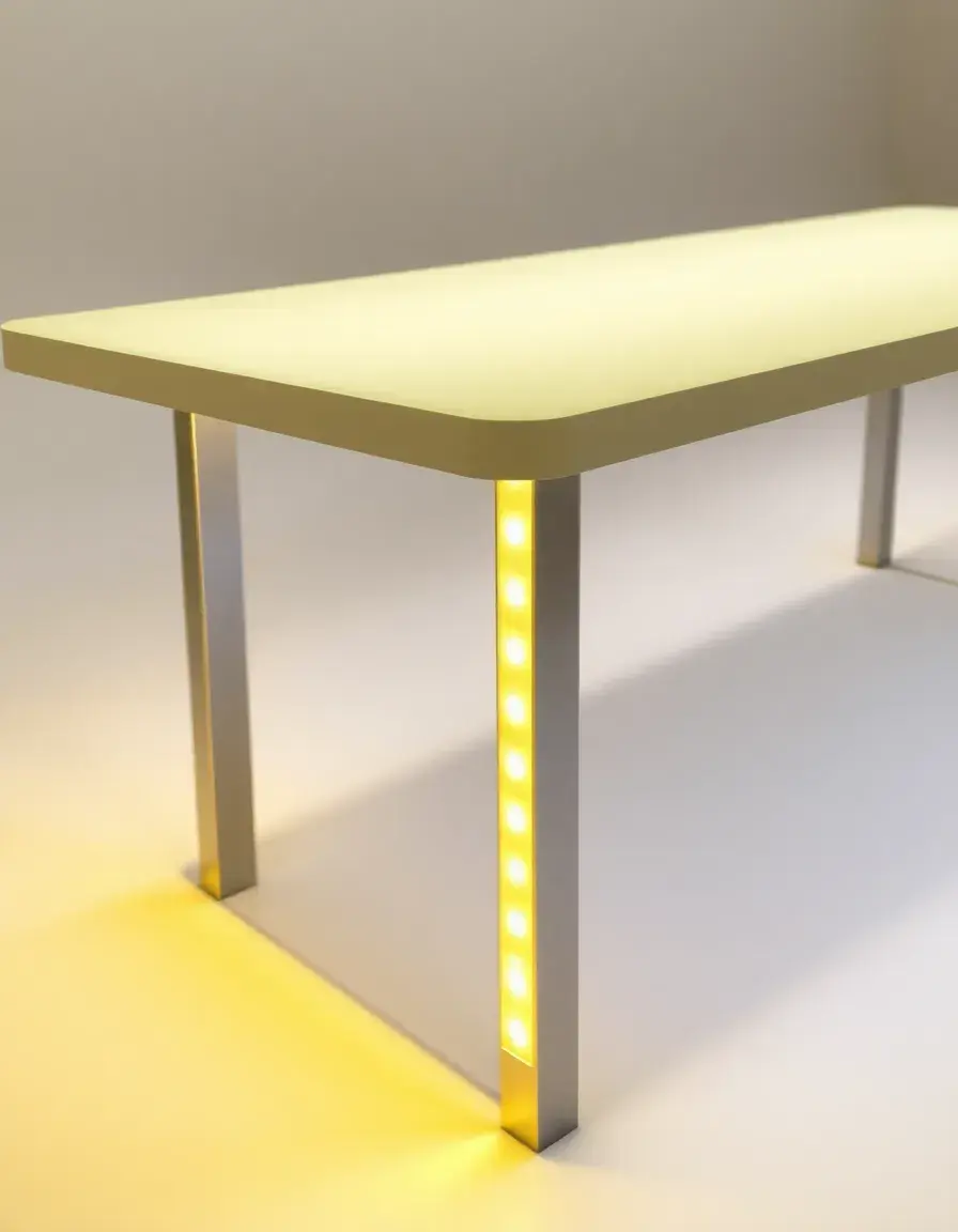 Striscia LED luminosa per sotto il tavolo