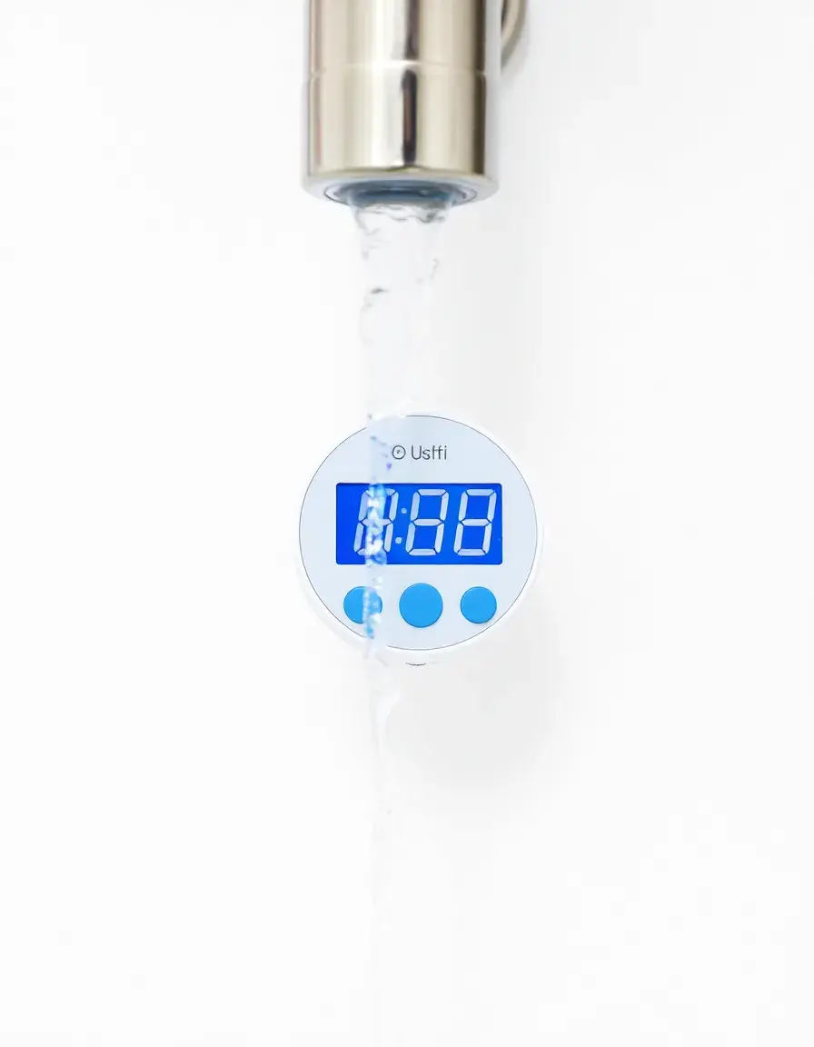 Timer digitale per acqua con schermo LCD