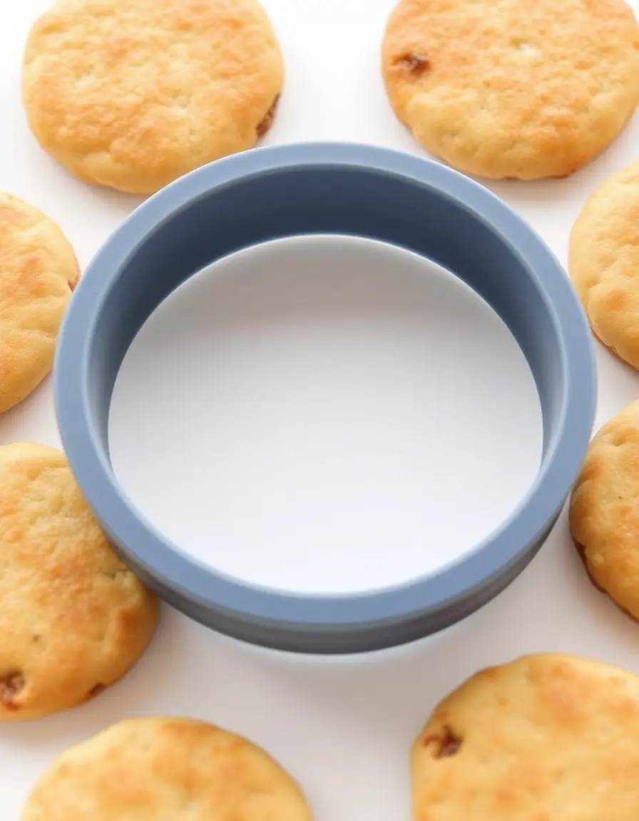 Stampo in silicone rotondo per creare frittelle di zucchine perfette
