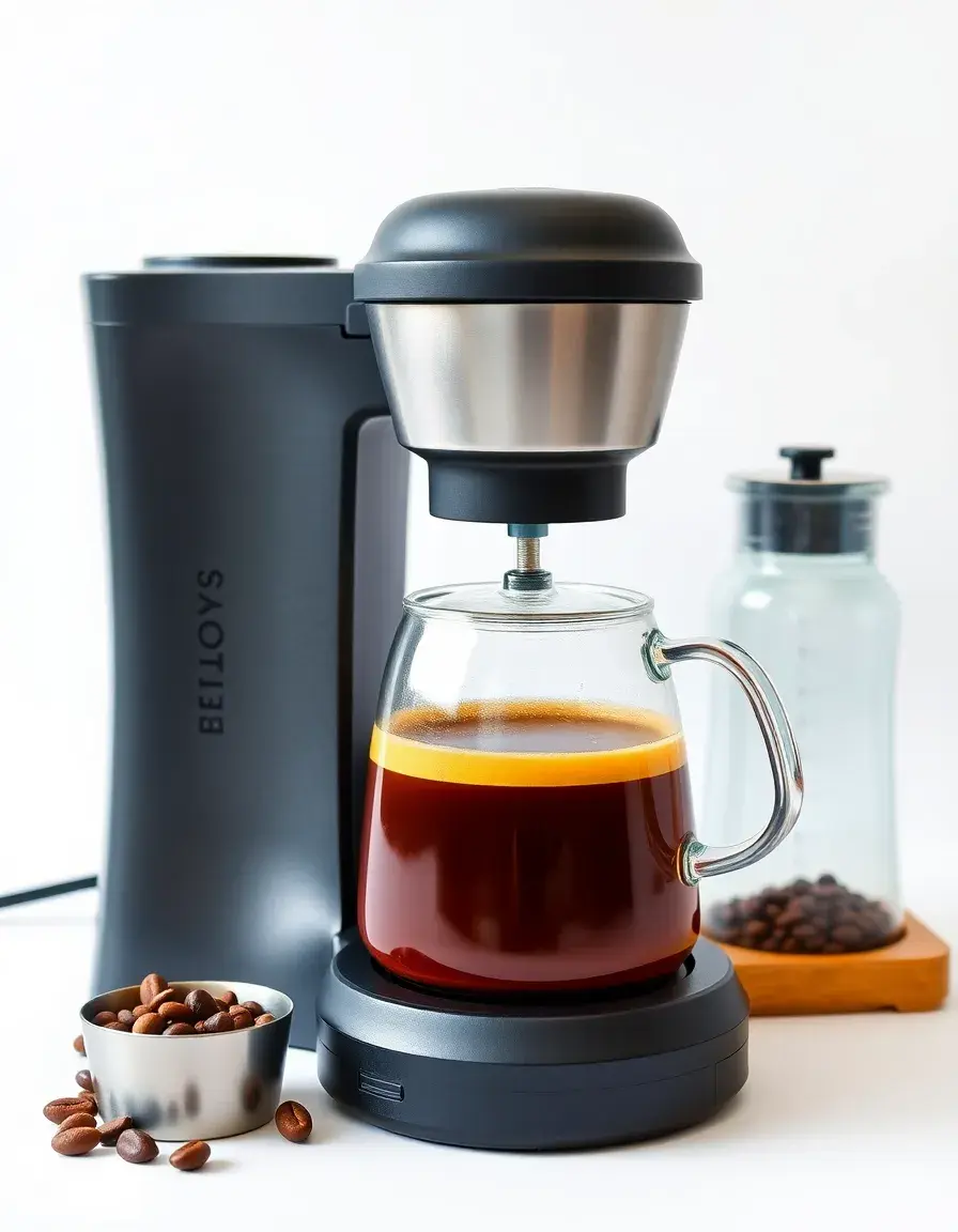 Kit per caffè fatto in casa con macinacaffè manuale e accessori