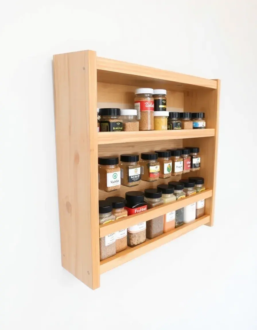 Build Rack porta spezie in legno fai-da-te