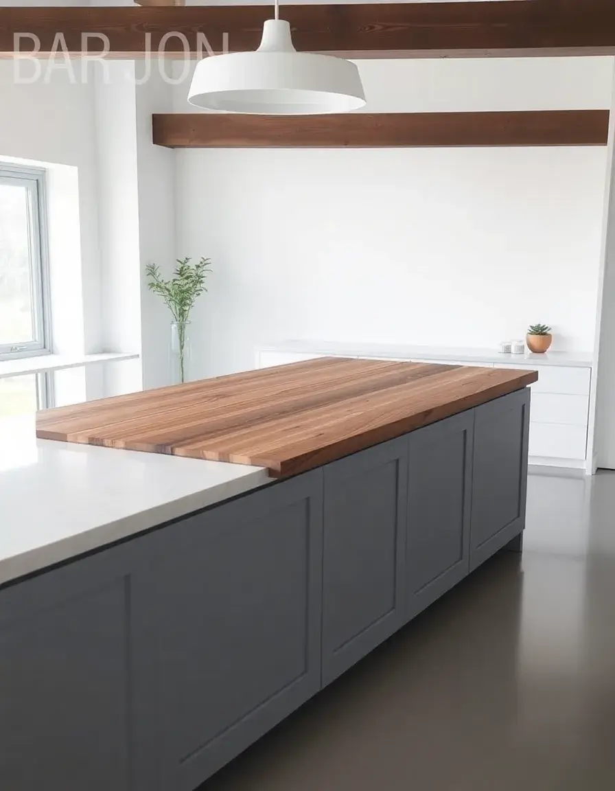 Grande tagliere in legno Island Board per isola cucina