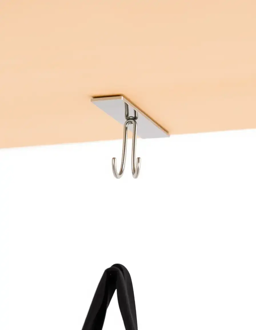 Ganci sottopensile in metallo per isola cucina