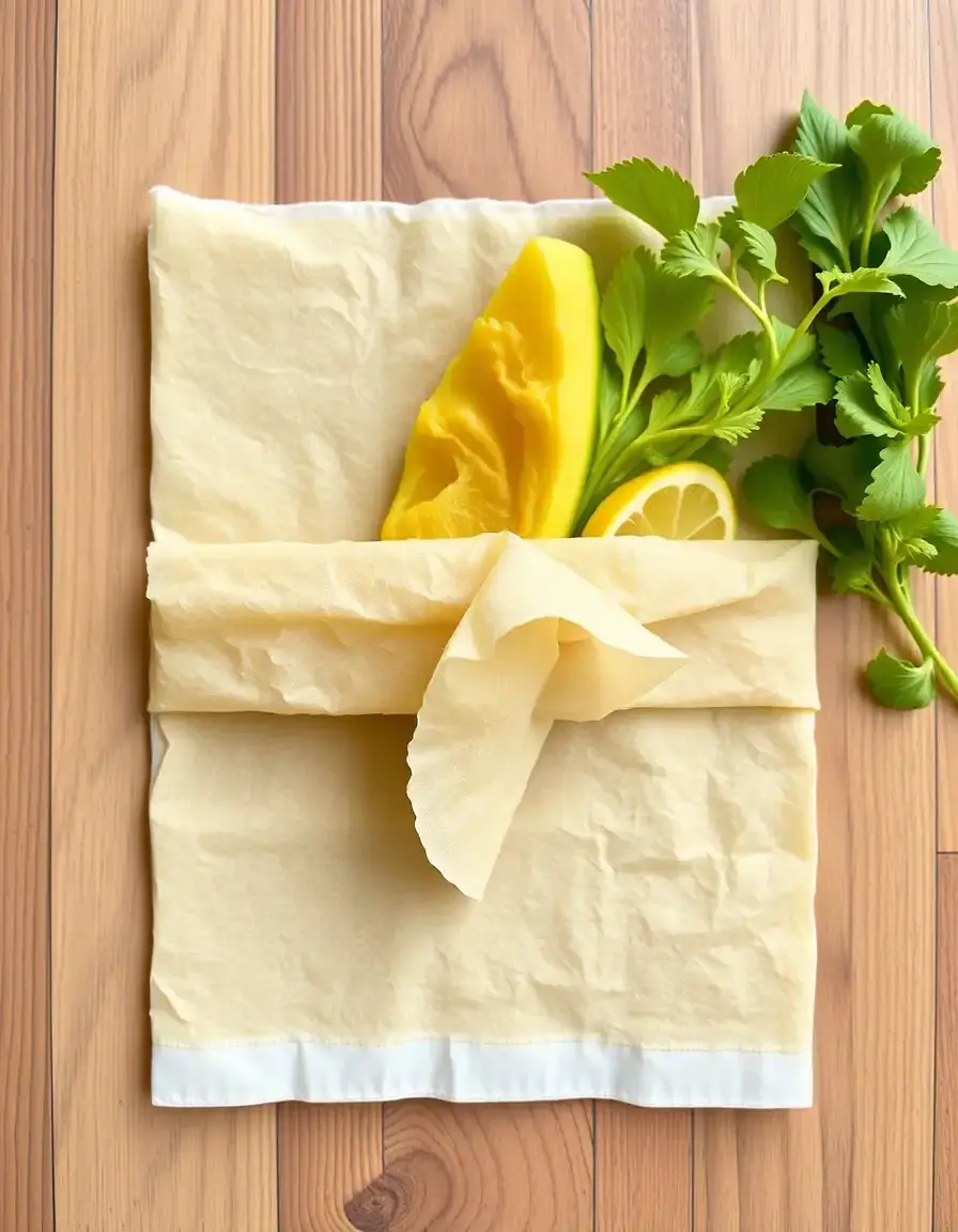 Reusable Wrap: Pellicola riutilizzabile in cera d'api naturale
