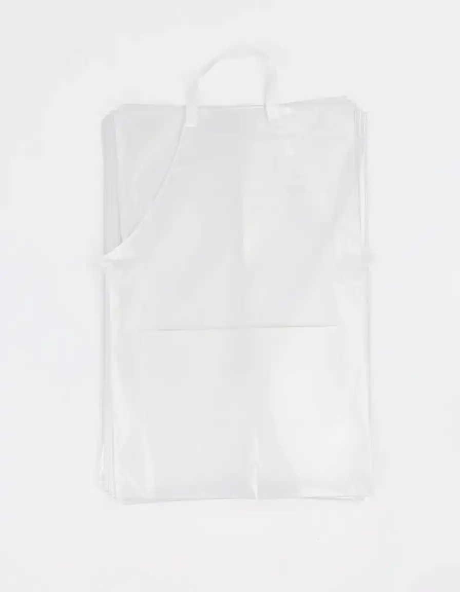 Confezione di grembiuli monouso in plastica trasparente per lavori sporchi