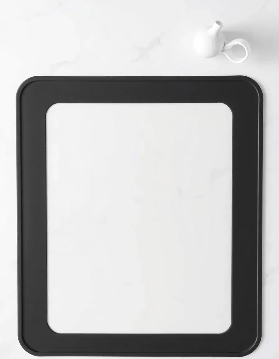 Tappetino protettivo in silicone nero resistente al calore
