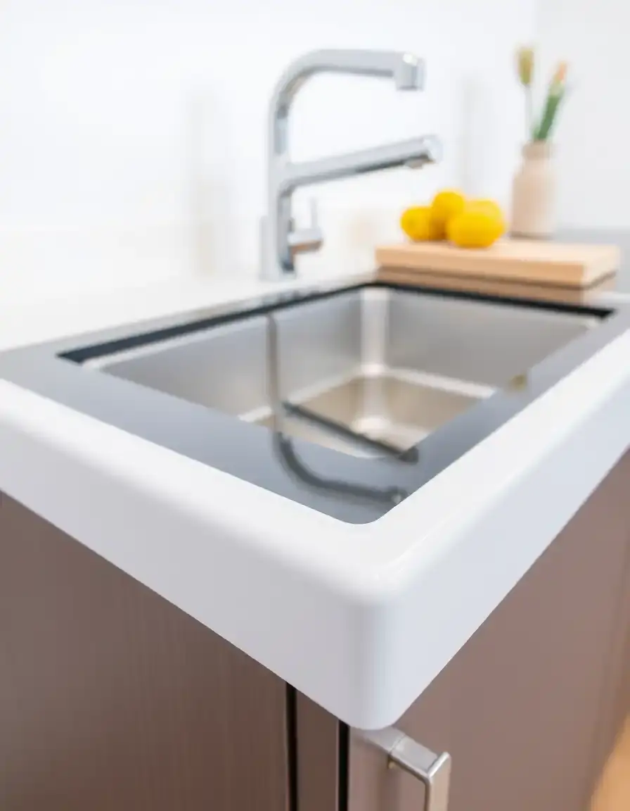 Protezione angolare in silicone per bordi top cucina