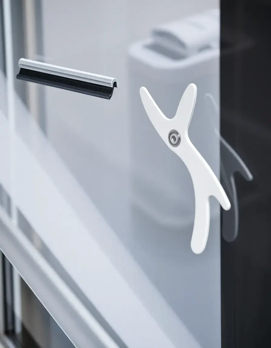 Strumento applicatore per pellicole per finestre con spatola