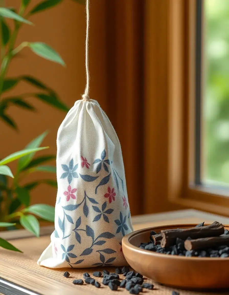 Sacchetti di carbone di bamboo per purificare aria