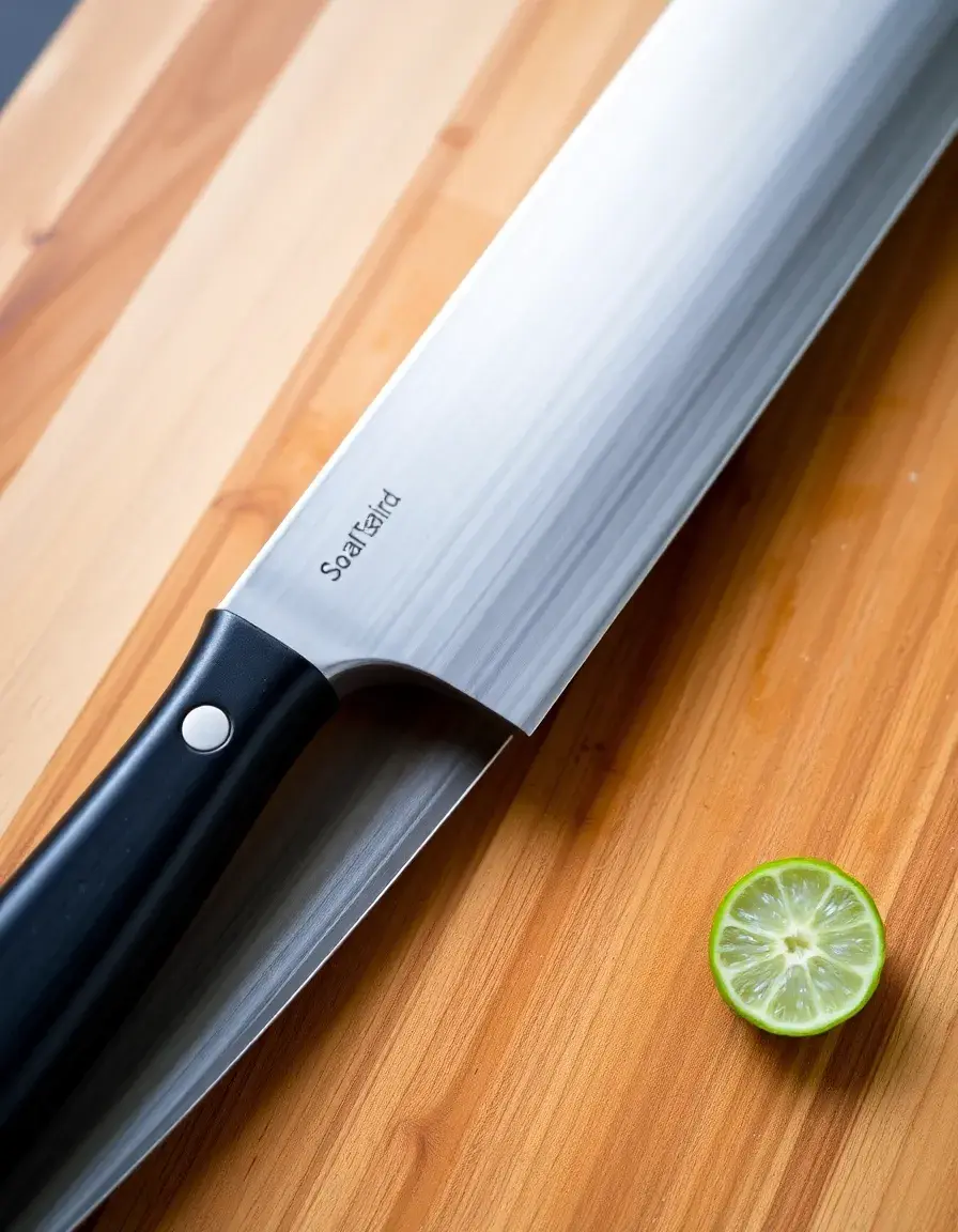 Coltello da chef 8 pollici in acciaio inossidabile ad alto tenore di carbonio