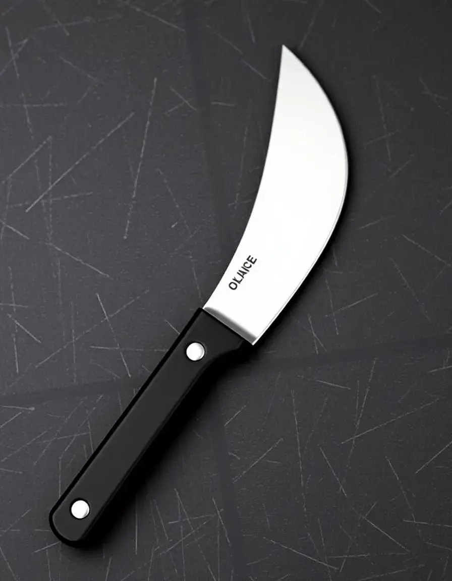 Coltello per disossare flessibile con punta curva