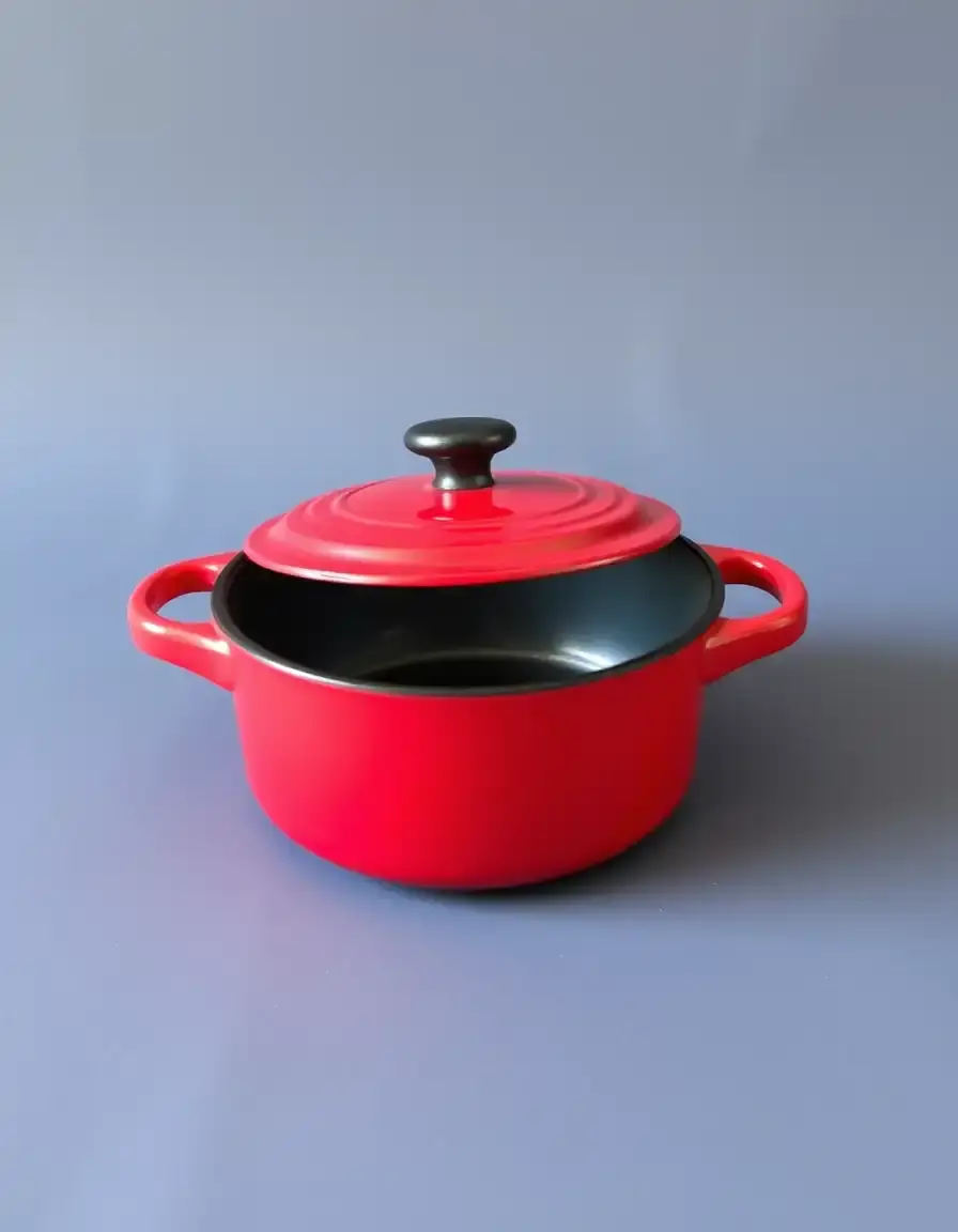 Braising Pot in ghisa per cottura lenta coniglio