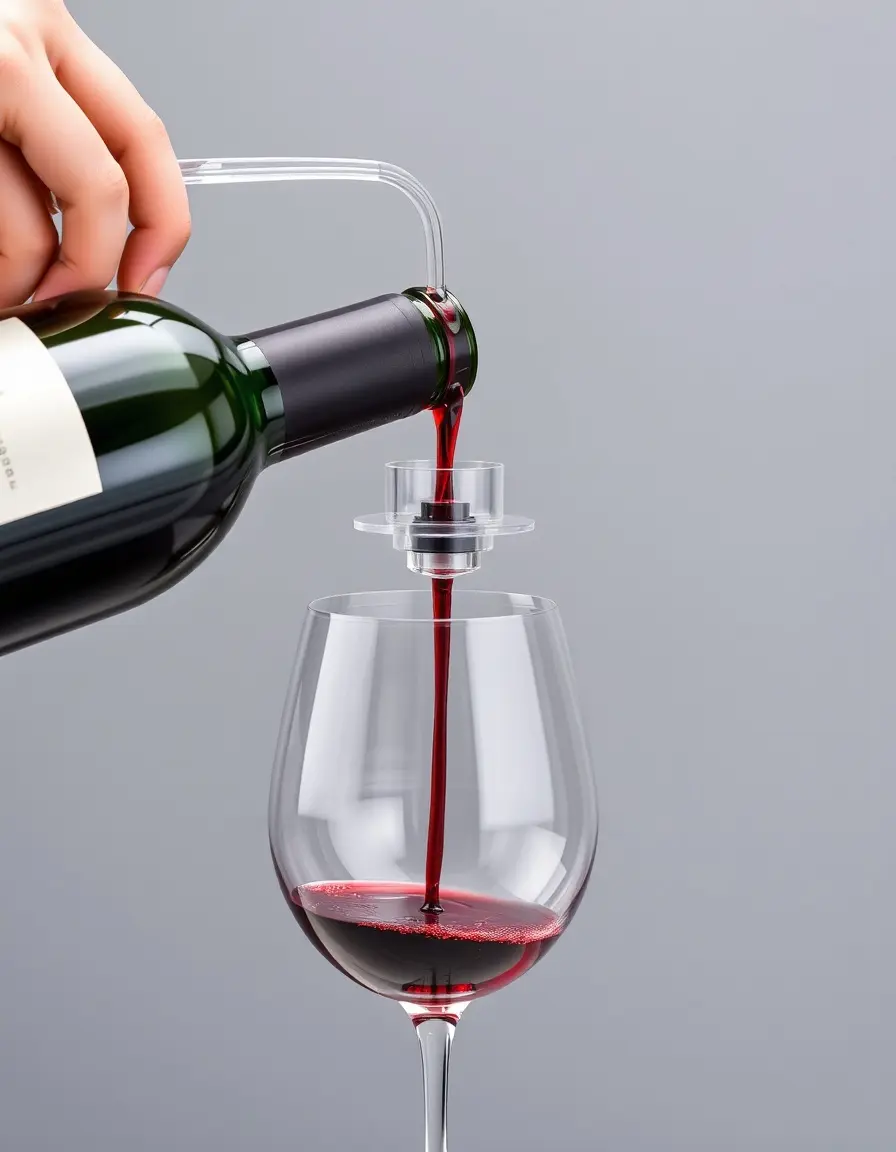 Aeratore per vino rosso per esaltare i sapori del brasato