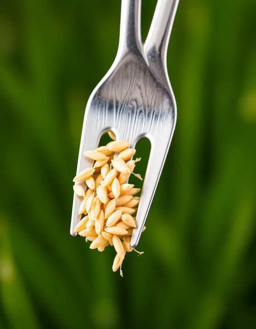 Forchetta in acciaio inox per cereali