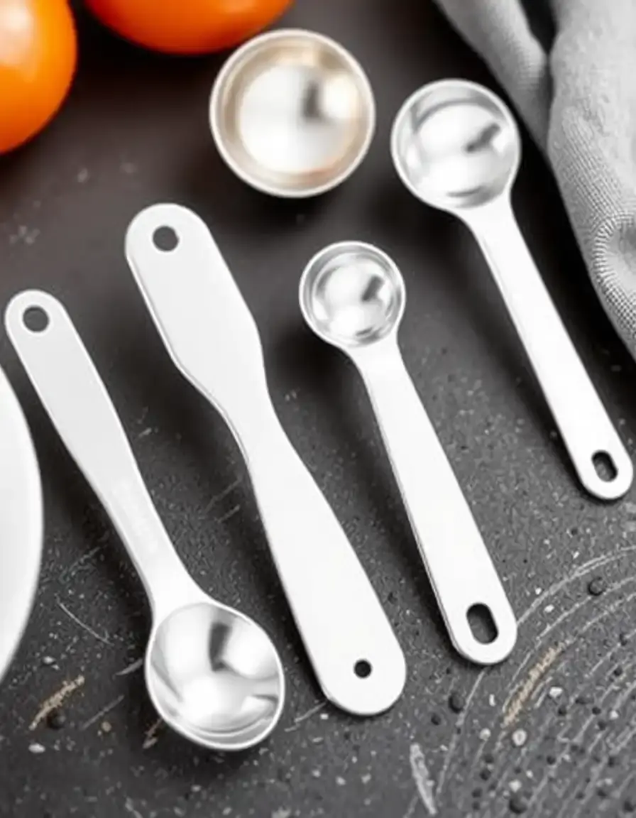 Set cucchiai dosatori in acciaio inox