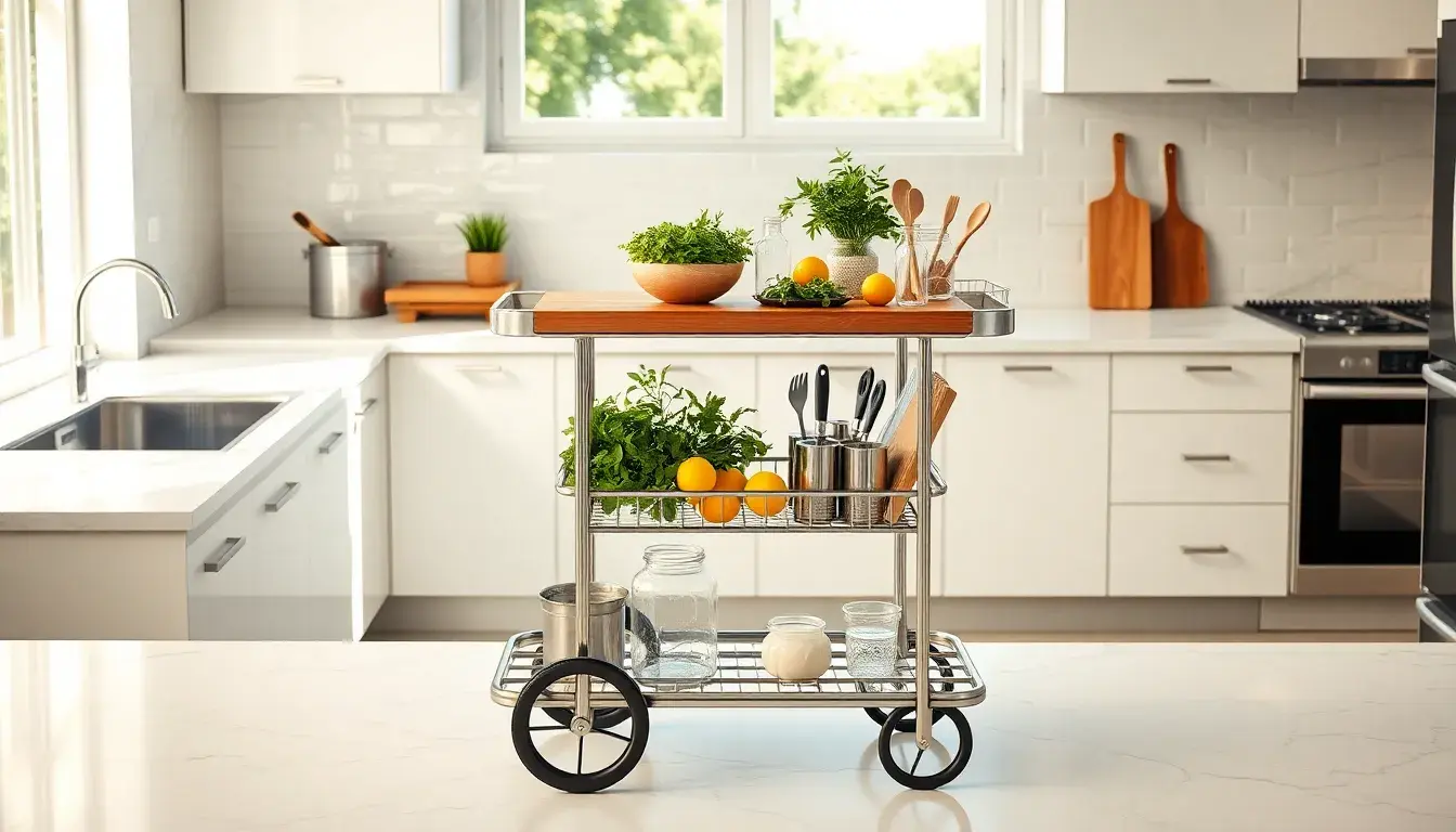 Carrello Cucina: La Guida Definitiva per lo Spazio Mobile | KitchGear