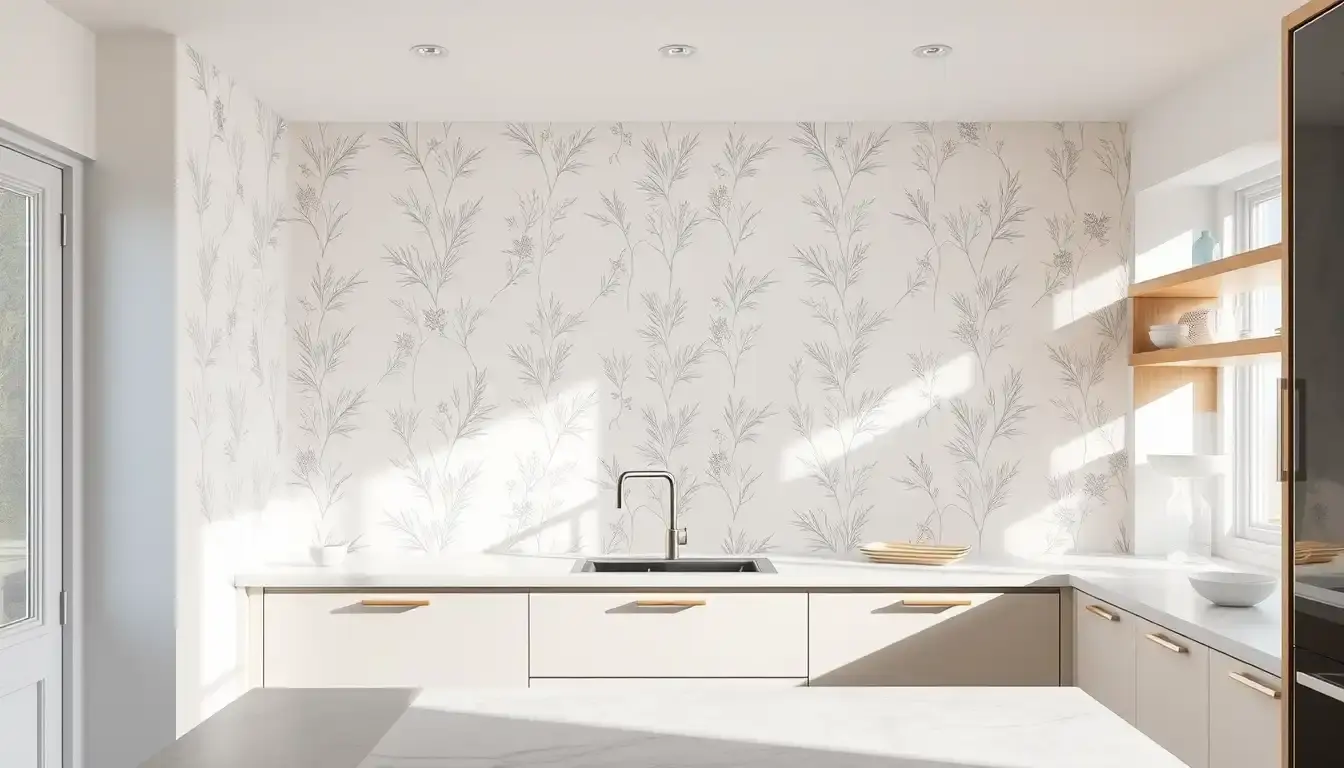Carta da parati in cucina: Idee resistenti e di stile