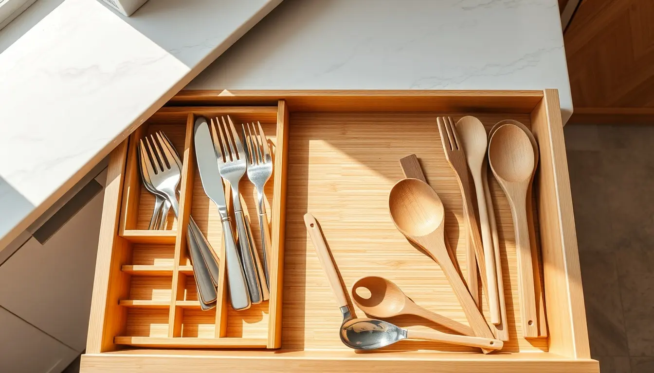 Kitchen Drawer Organizers: Maximize Your Storage