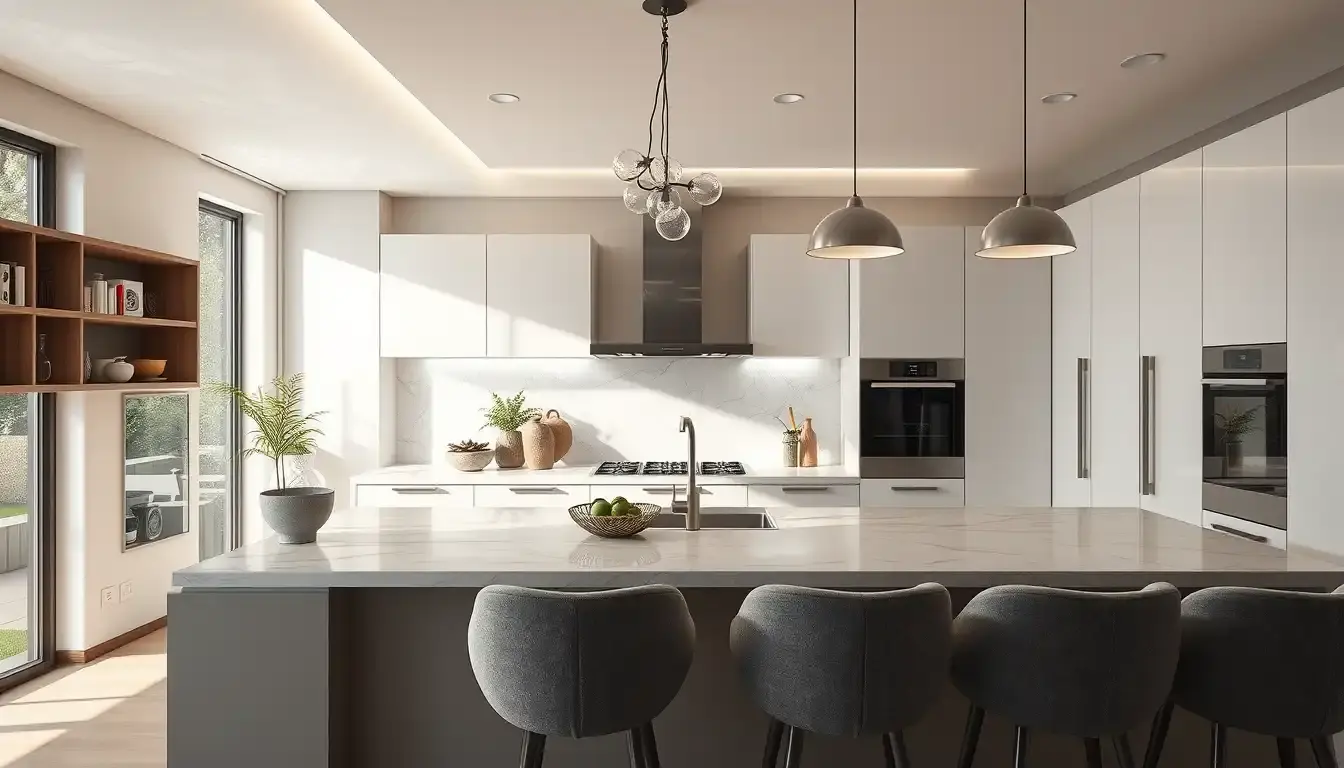 Cucina con Penisola: Strumenti e Layout Funzionali