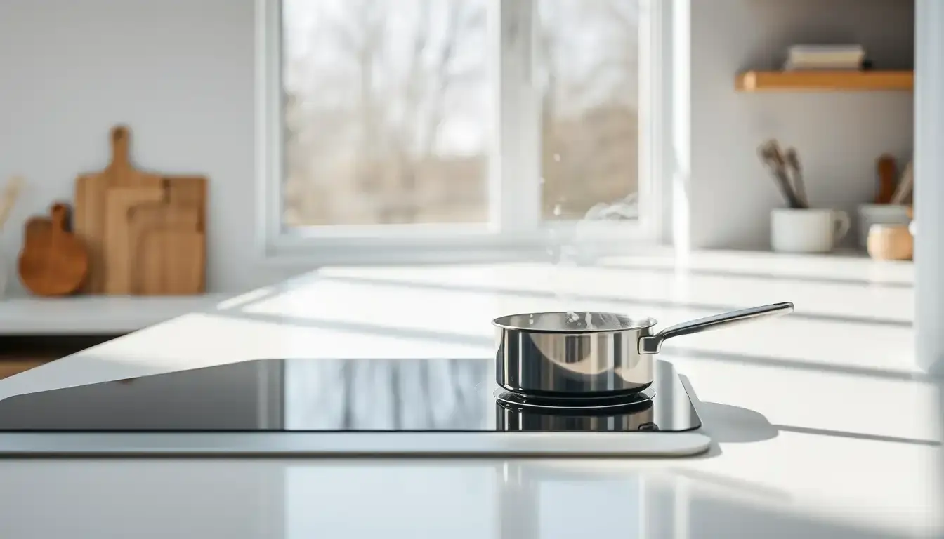 Induction Kitchen Cooking: Efficient and Safe
