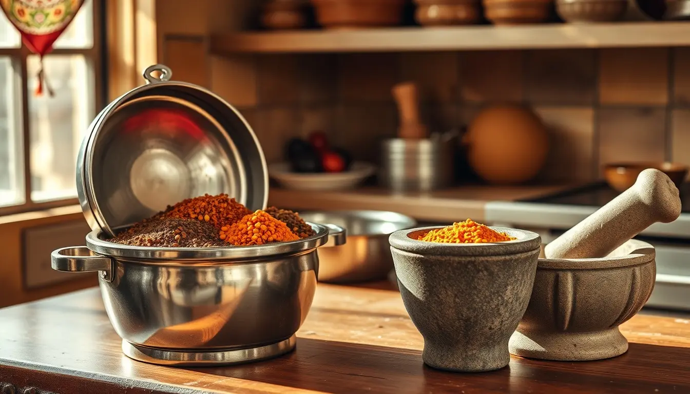 Cucina Indiana: Guida agli Strumenti e Spezie Essenziali