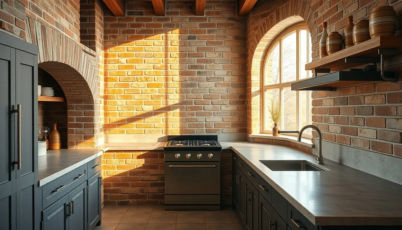 Cucine in Muratura: Strumenti per Costruzioni Durevoli e Design Senza Tempo
