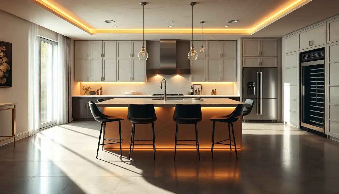 Modern Kitchens with Islands: Trendy Features