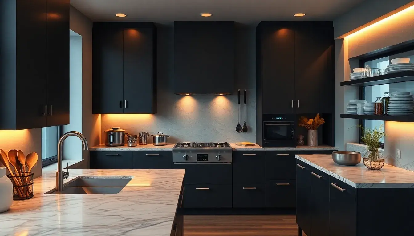 Cucina Nera: Elegante, Audace e Sorprendentemente Pratica