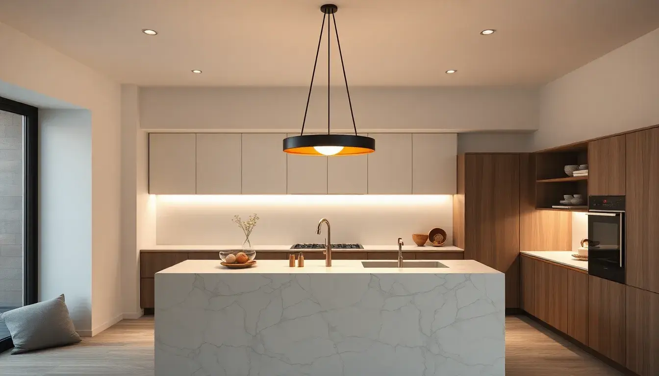 Modern Kitchen Chandeliers: Bright and Stylish